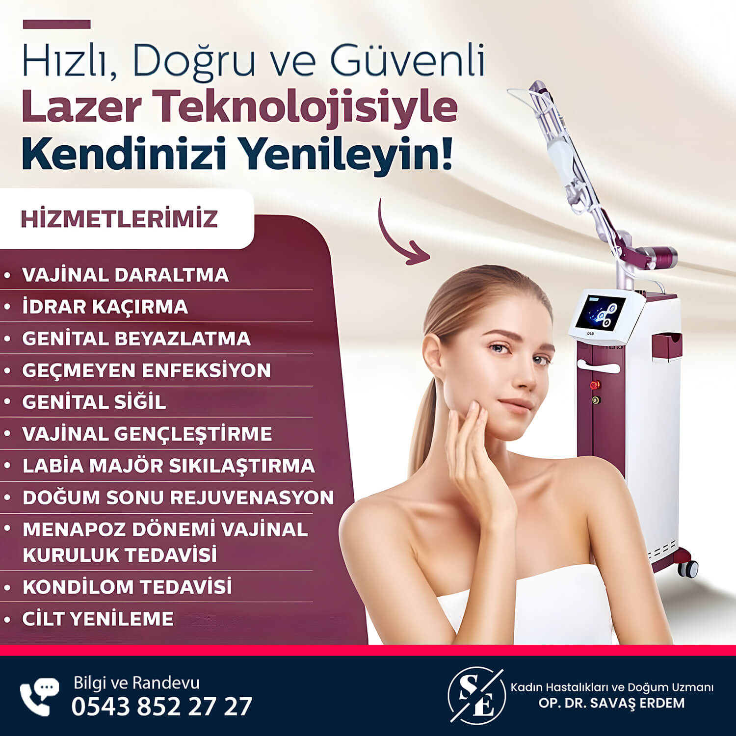 Gaziantep Genital Estetik Kliniği – Op. Dr. Savaş ERDEM